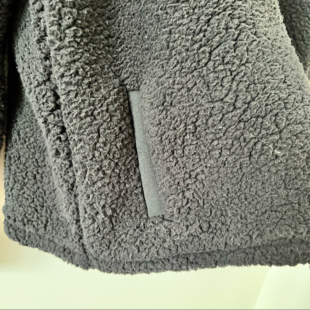 Torrid black Sherpa half-zip active pullover - Picture 7 of 11